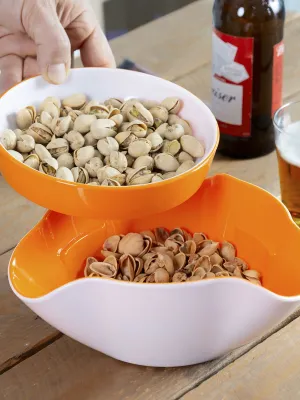 Misky na Oriešky 2 v 1 InnovaGoods 2 Kusy