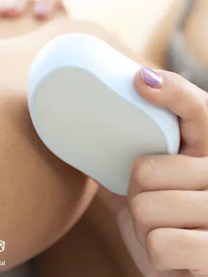 Exfoliačný trecí epilátor s nanokryštálmi Frepil InnovaGoods
