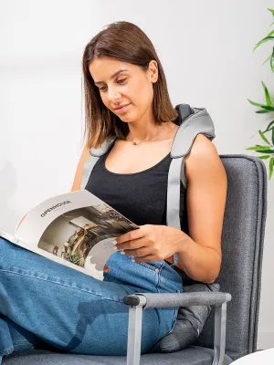 Dobíjací masážny prístroj 6D na krk a chrbát Silax InnovaGoods