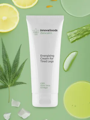 Povzbudzujúci krém na unavené nohy CBD Zencalm InnovaGoods 200 ml