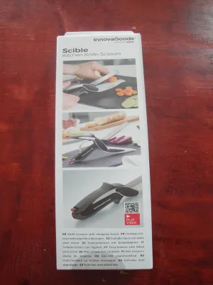 Nožnice s Nožom a Mini Krájacou Doskou Scible InnovaGoods