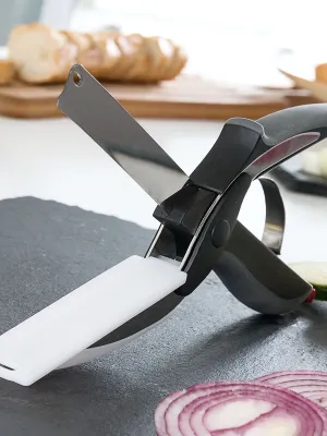Nožnice s Nožom a Mini Krájacou Doskou Scible InnovaGoods