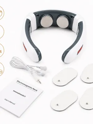 Elektromagnetický Masážny Prístroj na Krk a Chrbát Calmagner InnovaGoods