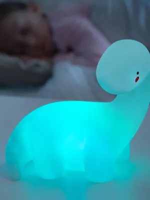 Viacfarebná LED lampa v tvare dinosaura Lightosaurus InnovaGoods