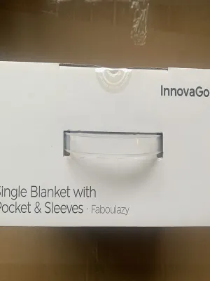 Deka s rukávmi pre 1 osobu s predným vreckom Faboulazy InnovaGoods