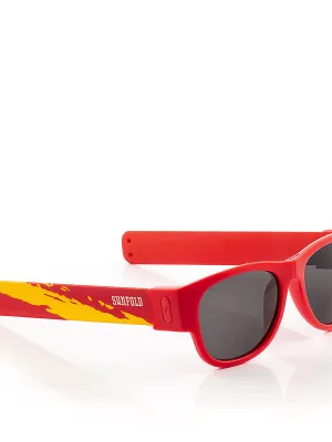 Slnečné okuliare, ktoré sa dajú zrolovať Sunfold Spain Red