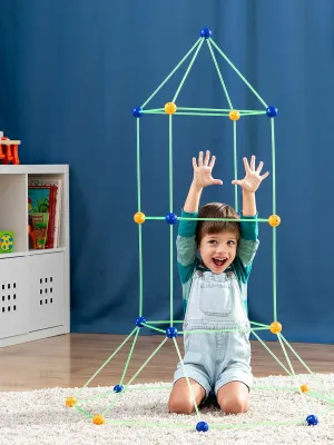 Stavebnica pevnosti pre deti Builkitt InnovaGoods 155 Kusy