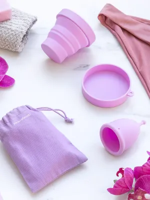 Menštruačný kalíšok s príslušenstvom Kuppy InnovaGoods