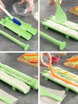 Sada na sushi s receptami Suzooka InnovaGoods 3 Kusy