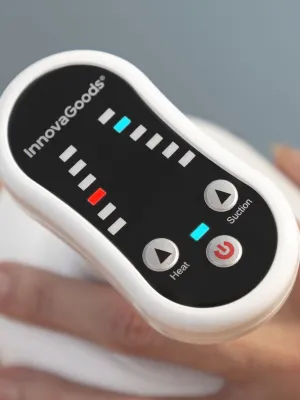 Nabíjateľný masážny prístroj proti celulitíde saním a teplom Cellout InnovaGoods