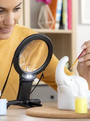 Hands free lupa s LED svetlom Zooled InnovaGoods