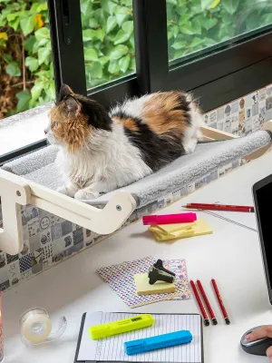 Závesná poduška pre mačky Hamacat InnovaGoods