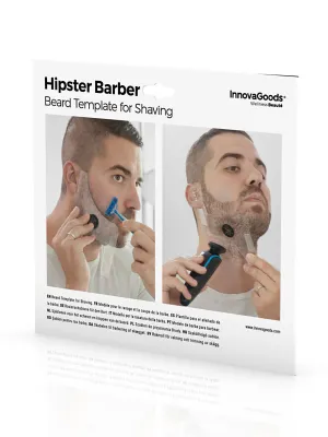 šablóna na strihanie briadky Hipster Barber InnovaGoods