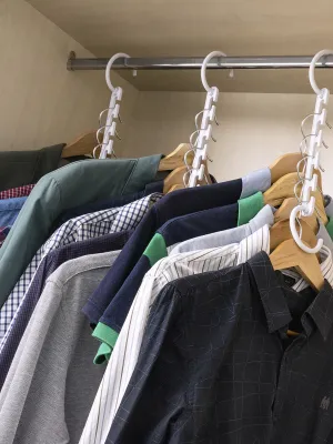 Vešiak na Ramienka na 40 Odevov Plusrobe InnovaGoods 24 Kusy