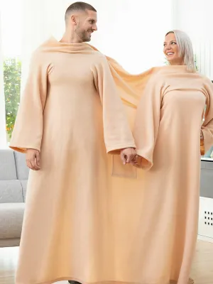 Deka s rukávmi pre dve osoby s predným vreckom Doublanket InnovaGoods