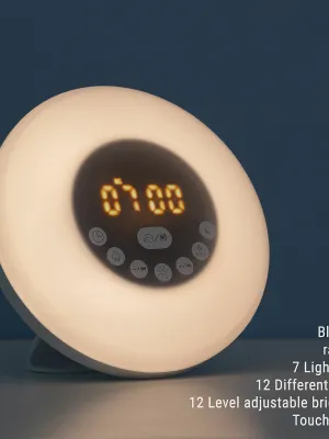 Budík Slockar s efektom východu slnka Sunrilk InnovaGoods