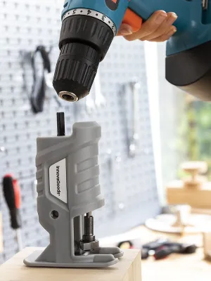 Adaptér na priamočiaru pílu pre vŕtačku Jrill InnovaGoods