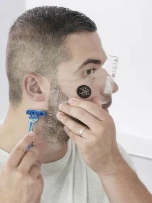 šablóna na strihanie briadky Hipster Barber InnovaGoods