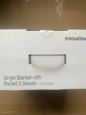 Deka s rukávmi pre 1 osobu s predným vreckom Faboulazy InnovaGoods