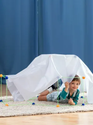 Stavebnica pevnosti pre deti Builkitt InnovaGoods 155 Kusy