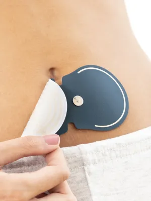 Náhradné náplasti na relaxačný menštruačný masážny prístroj Moonlief InnovaGoods (2 Kusy)