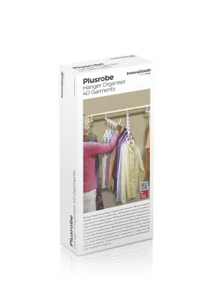 Vešiak na Ramienka na 40 Odevov Plusrobe InnovaGoods 24 Kusy