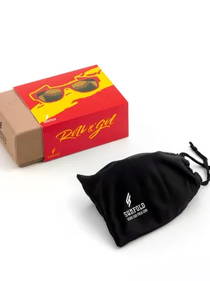Slnečné okuliare, ktoré sa dajú zrolovať Sunfold Spain Red