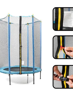 Detská trampolína s bezpečnostnou sieťou Zuply InnovaGoods