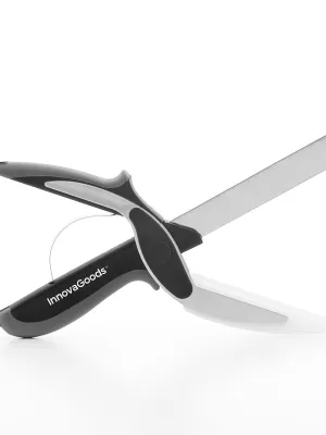 Nožnice s Nožom a Mini Krájacou Doskou Scible InnovaGoods