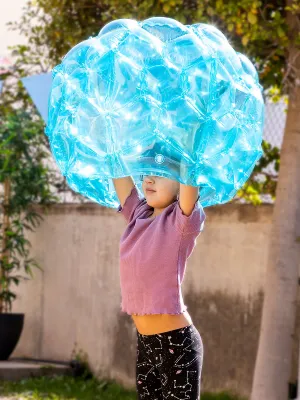 Obrovská nafukovacia bublina narážacia guľa Bumpoy InnovaGoods 2 kusov