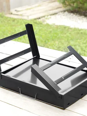 Prenosný skladací gril na drevené uhlie BearBQ InnovaGoods