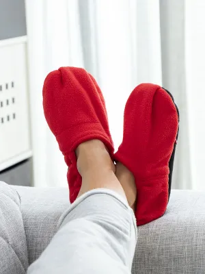 Domáce papuče, ktoré sa dajú zohriať v mikrovlnke InnovaGoods Červená