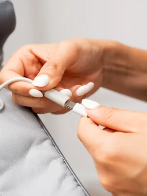 Dobíjací masážny prístroj 6D na krk a chrbát Silax InnovaGoods