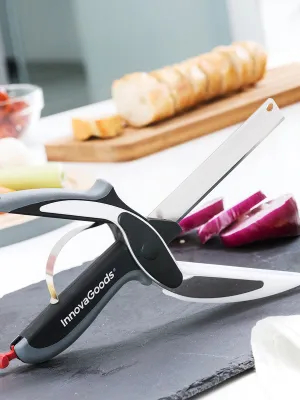 Nožnice s Nožom a Mini Krájacou Doskou Scible InnovaGoods