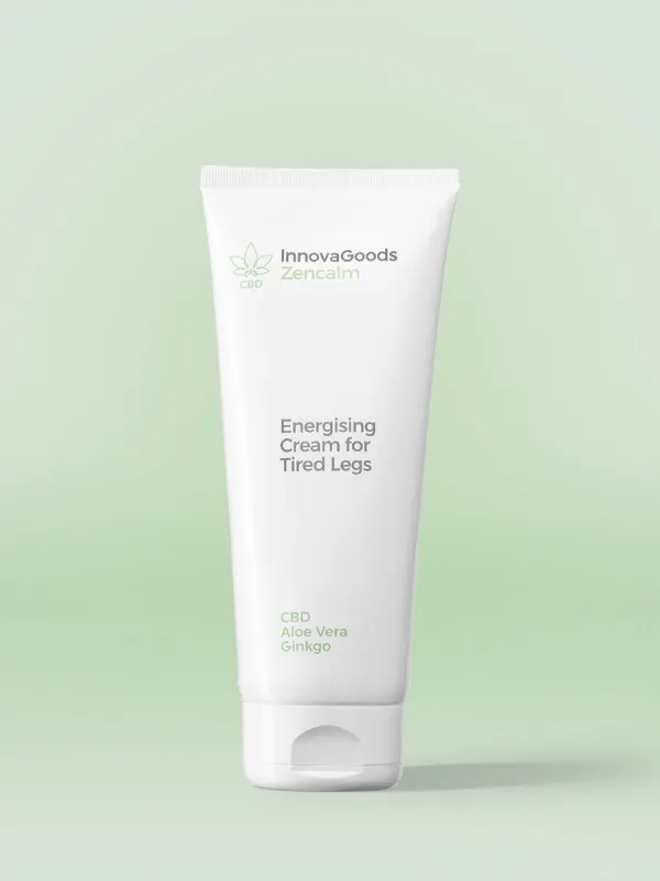Produkt Povzbudzujúci krém na unavené nohy CBD Zencalm InnovaGoods 200 ml Obrázok