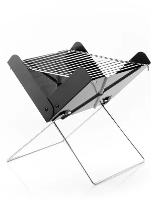 Mini skladací prenosný gril na drevené uhlie Foldecue InnovaGoods
