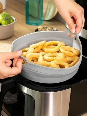 Skladací silikónový košík do vzduchovej fritézy Fliynner InnovaGoods