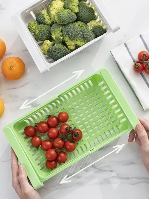 Nastaviteľný organizér do chladničky Friwer InnovaGoods 2 kusov