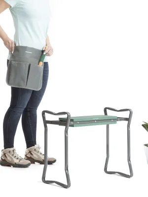 Skladacia záhradná stolička 3 v 1 s taškou na náradie Situl InnovaGoods