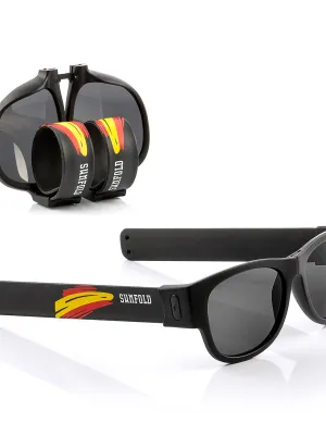 Slnečné okuliare, ktoré sa dajú zrolovať Sunfold Spain Black