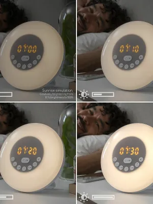 Budík Slockar s efektom východu slnka Sunrilk InnovaGoods