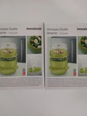 Dvojitý Naparovač do Mikrovlnnej Rúry Codowave InnovaGoods