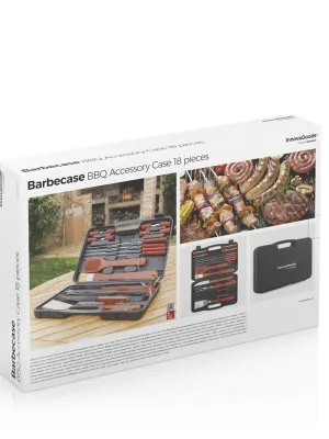 Kufrík naradia na grilovanie Barbecase InnovaGoods 18 Kusy