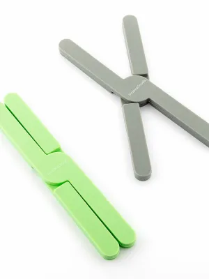 Jednoduchá skladacia silikónová trojnožka Folvet InnovaGoods 2 kusov