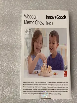 Drevené pamäťové šachy Taeda InnovaGoods 26 Kusy
