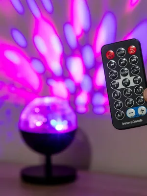 Nabíjateľný LED projektor s reproduktorom Istarlyt InnovaGoods