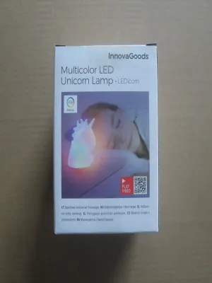 Farebný Svietiaci Jednorožec LEDicorn InnovaGoods