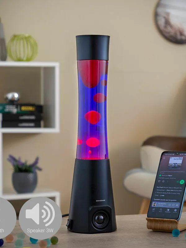Produkt Lávová lampa s reproduktorom Maglamp InnovaGoods Obrázok