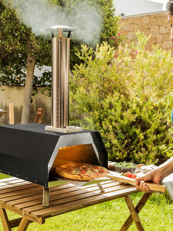 Produkt Peletová pec na pizzu s príslušenstvom Pizzahven InnovaGoods Obrázok