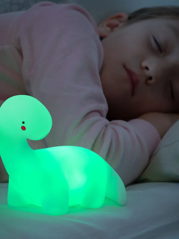 Produkt Viacfarebná LED lampa v tvare dinosaura Lightosaurus InnovaGoods Obrázok